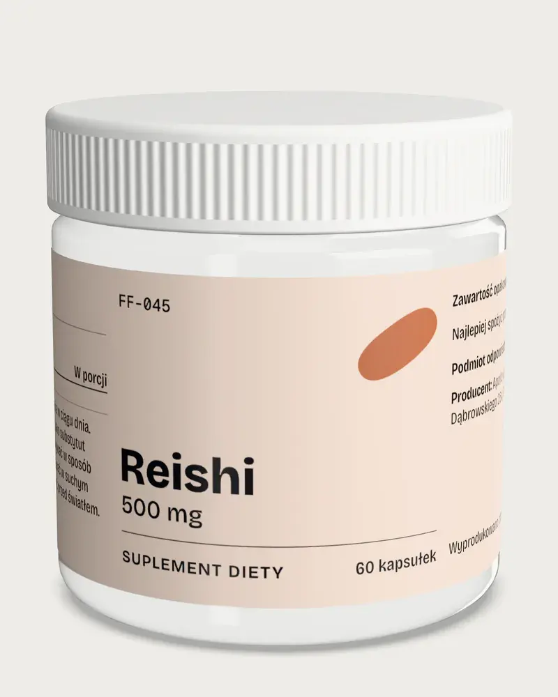 Reishi 500 mg, catalog product photo